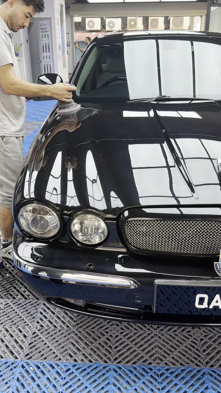 Jaguar front rinse
