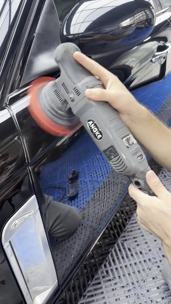 Machine polishing