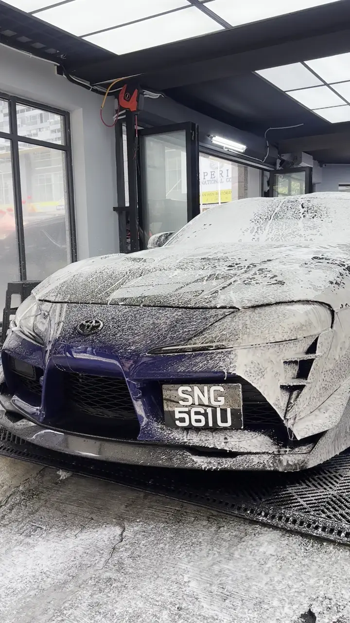 Supra snow foam bath