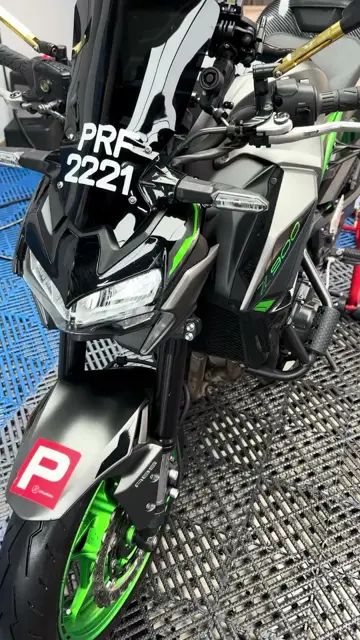Kawasaki Z after a KOYA wash