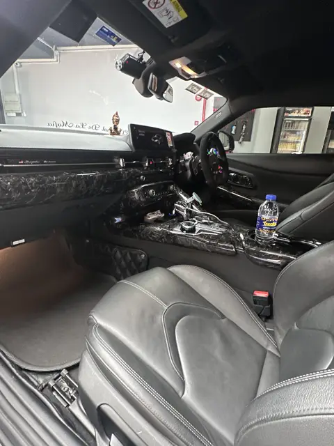 Supra cabin after interior cleaning